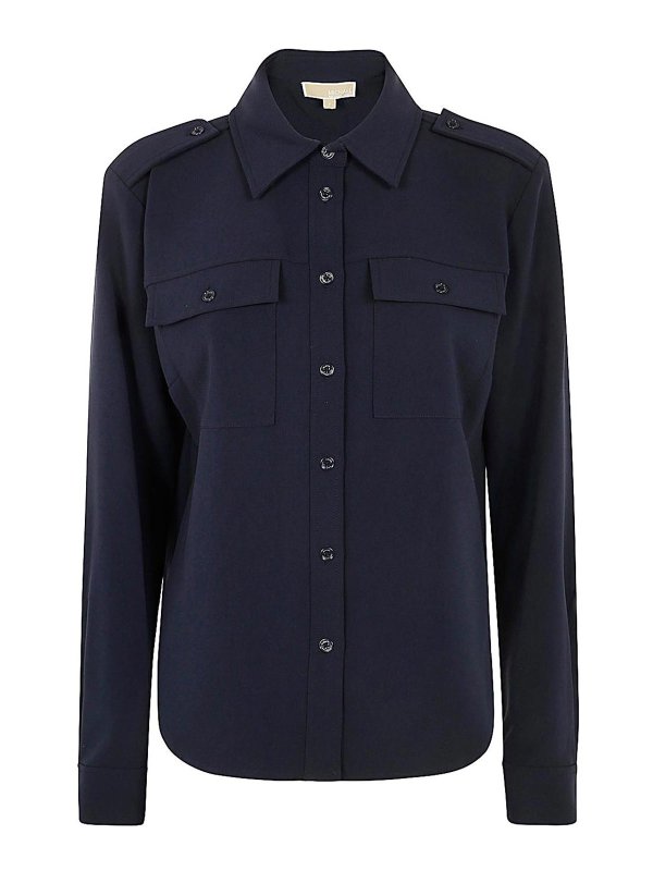 MICHAEL KORS: shirts - Fitted Army Shirt