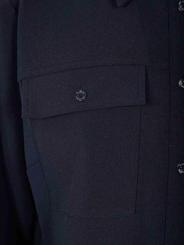 The Best Shops MICHAEL KORS: shirts - Fitted Army Shirt