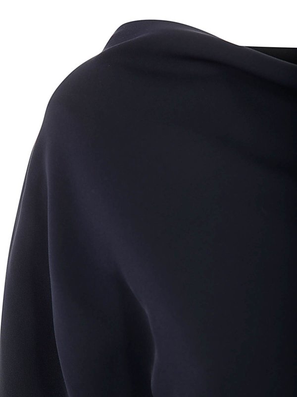 The Best Shops P.A.R.O.S.H.: abiti al ginocchio - Vestito  in cady drappeggiato