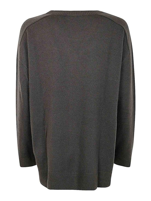 P.A.R.O.S.H.: クルーネック online - クルーネック - グレー