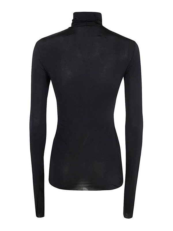 Philosophy di Lorenzo Serafini: Suéteres con cuello pico online - Suéter Cuello Redondo - Negro