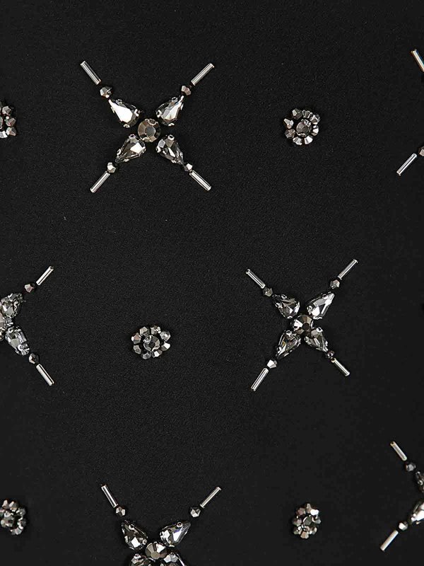 The Best Shops Pinko: Knee length skirts & Midi - Grass Double Layers Dyagonal Skirt