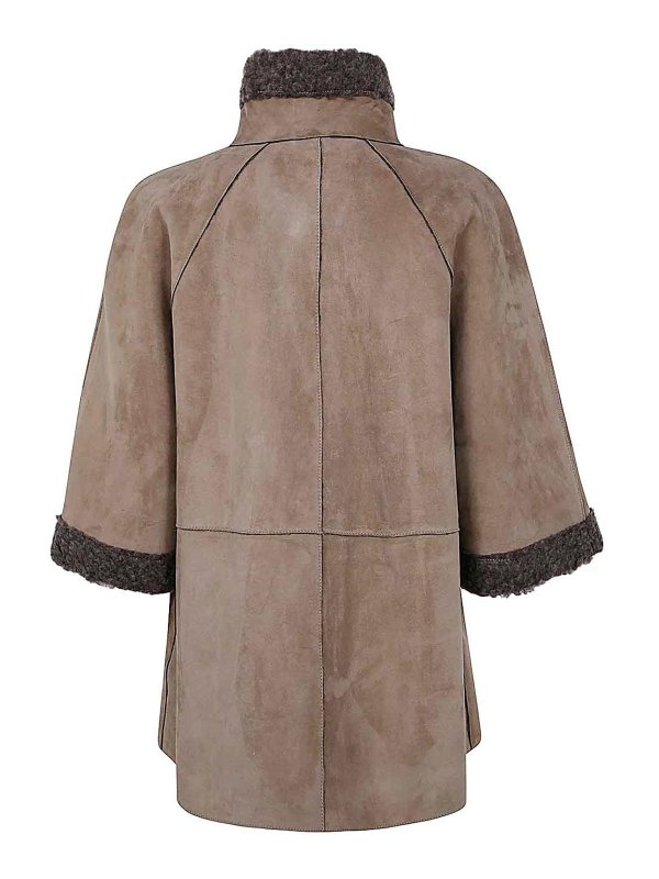 THE JACK AND JACKIE LEATHERS: Manteaux au genou online - Manteau Au Genou - Marron