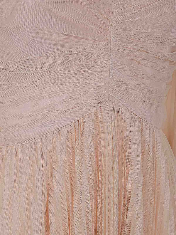 The Best Shops TWINSET: ニーレングスドレス - 膝丈ドレス - ヌードカラー