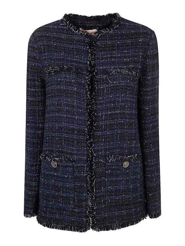 TWINSET: giacche casual - Giacca bouclÃ©