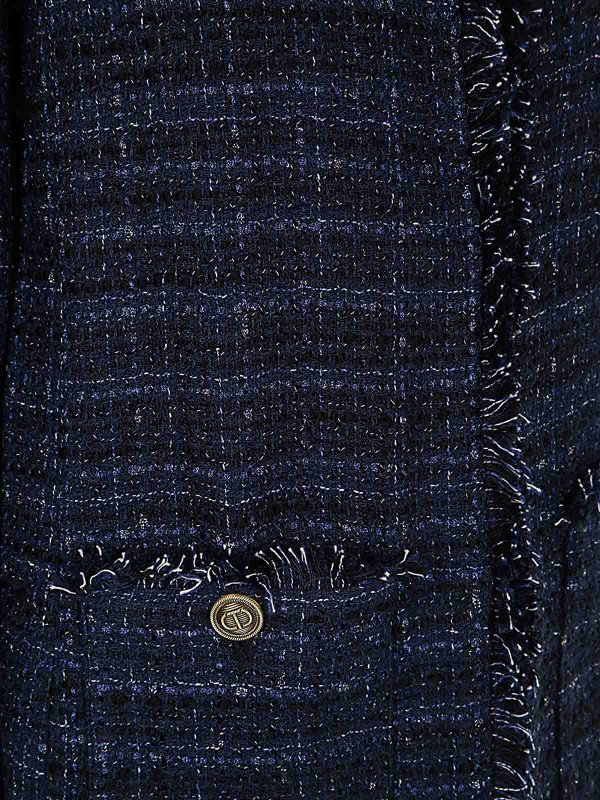 The Best Shops TWINSET: giacche casual - Giacca bouclÃ©