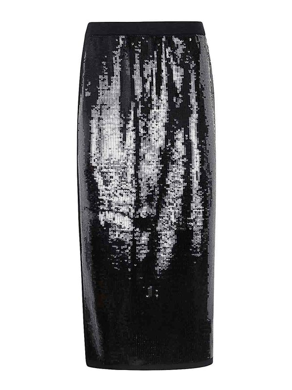 TWINSET: ニーレングススカート＆ミディ丈 - 膝丈/ミディスカート - 黒