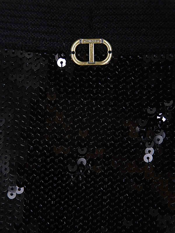 The Best Shops TWINSET: ニーレングススカート＆ミディ丈 - 膝丈/ミディスカート - 黒