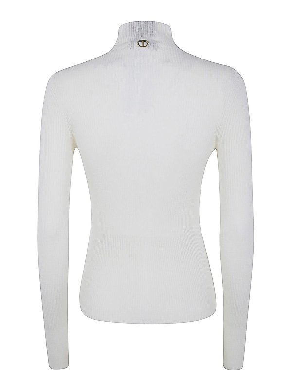 TWINSET: crew necks online - Turtle Neck Sweater