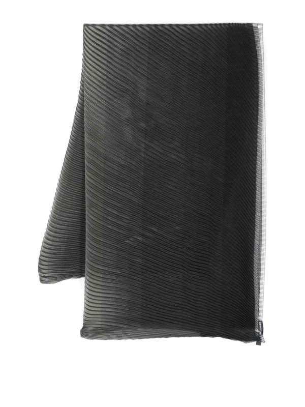 EMPORIO ARMANI: スカーフ - スカーフ - 黒
