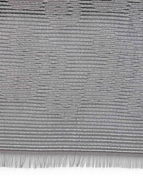 The Best Shops EMPORIO ARMANI: Bufandas y pañuelos - Bufanda - Gris