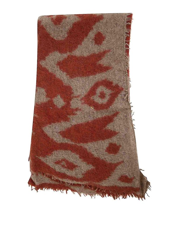 MIRROR IN THE SKY: スカーフ - スカーフ - ブラウン