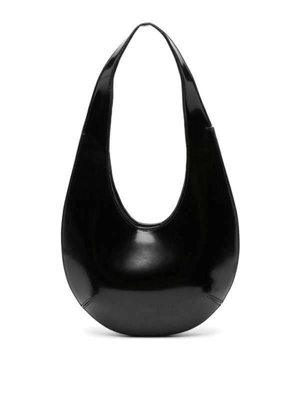 AESTHER EKME: クロスボディバッグ - クロスボディバッグ - 黒