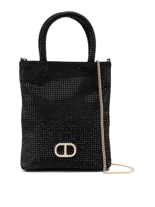 TWINSET: クロスボディバッグ - クロスボディバッグ - 黒