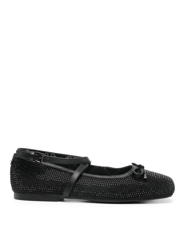MICHAEL KORS: flat shoes - Leather flats