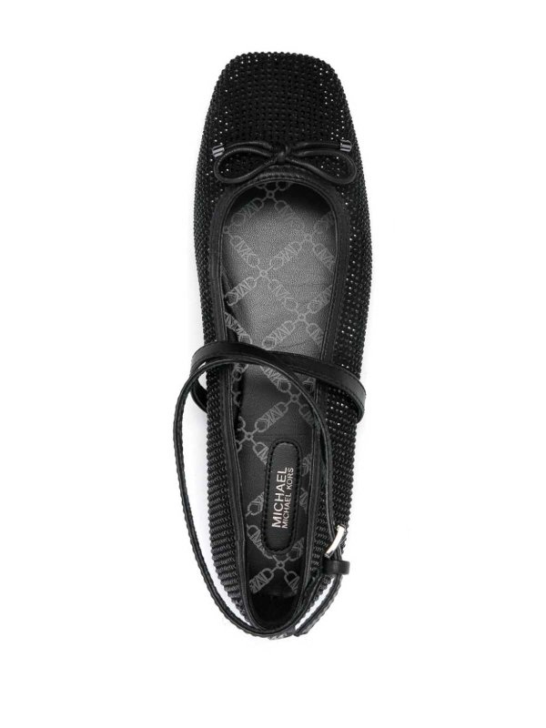 MICHAEL KORS: flat shoes online - Leather flats