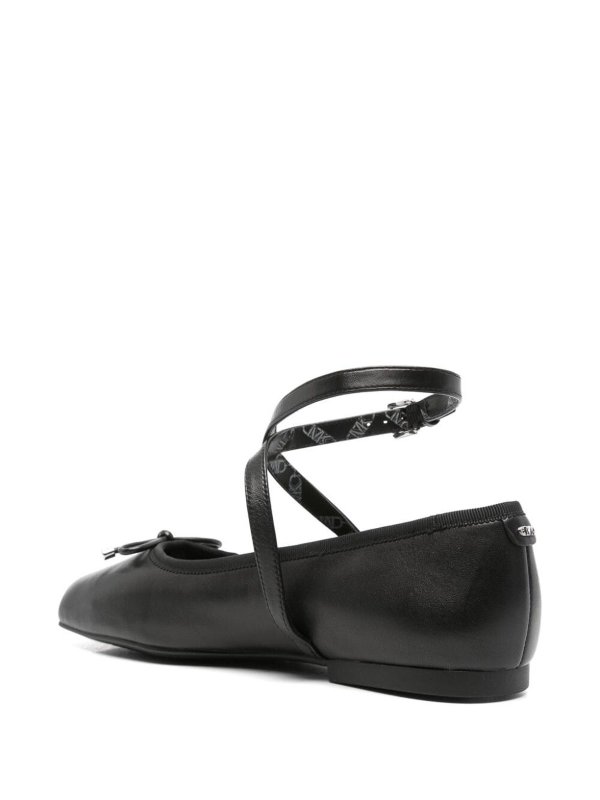 Leather flats shop online: MICHAEL KORS