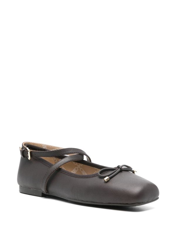 Leather flats shop online: MICHAEL KORS