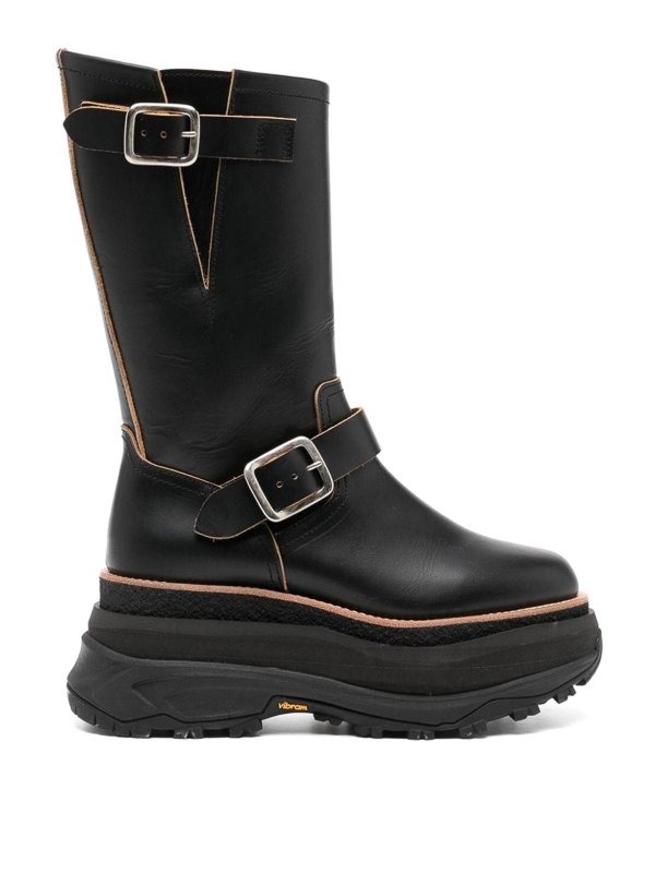 Sacai: boots - Engineer Boots