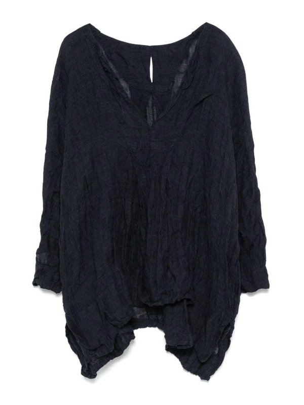 DANIELA GREGIS: Chemises - Chemise - Bleu