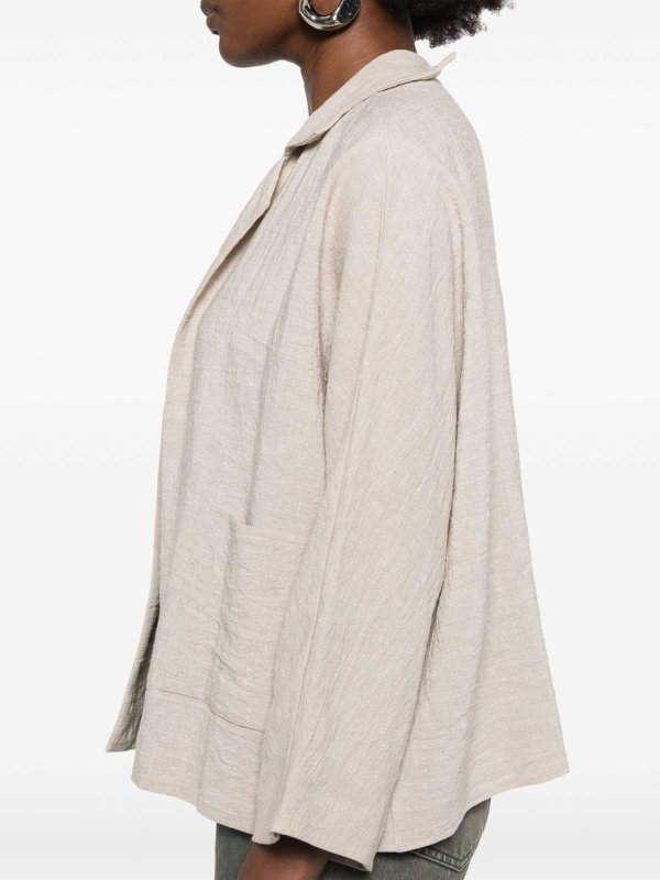 カジュアルジャケット - ベージュ shop online: DANIELA GREGIS