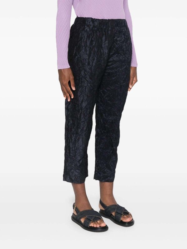 Pantalone Trousers Sigaretta Elastico Lavato shop online: DANIELA GREGIS