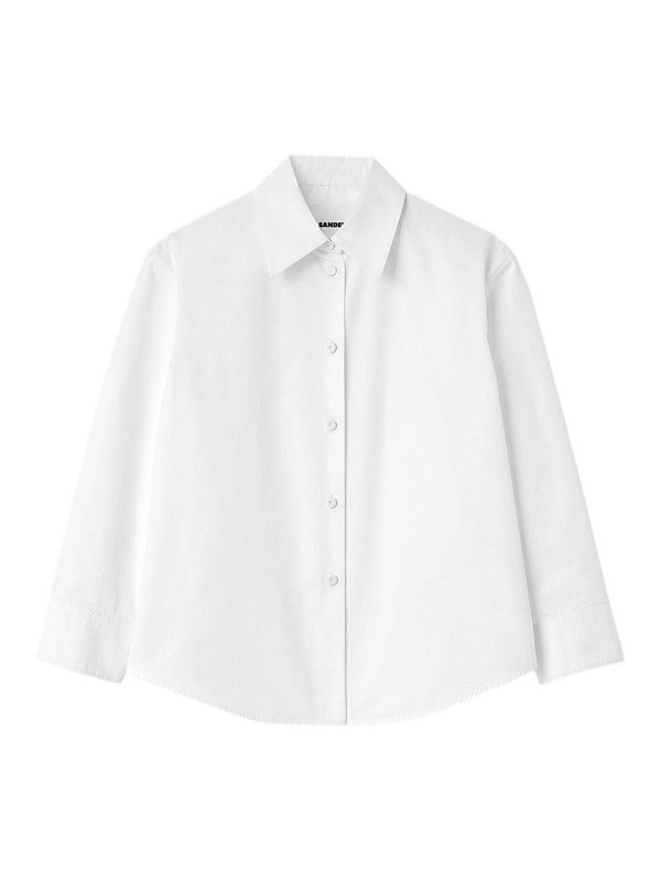 JIL SANDER: Hemden - Hemd - Weiß