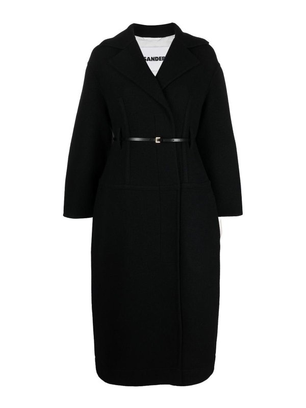 JIL SANDER: short coats - W Coat 02 Dbh