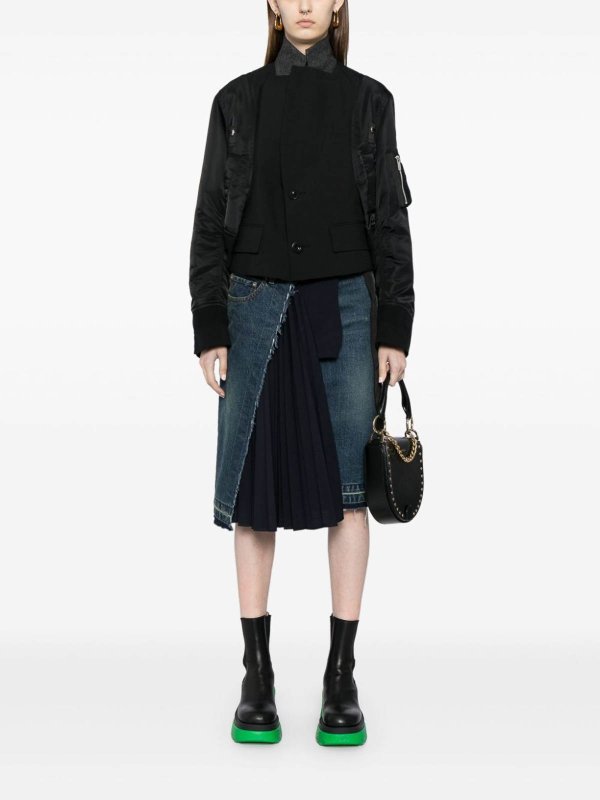 Sacai: Casualjacken online - Casualjacke - Schwarz