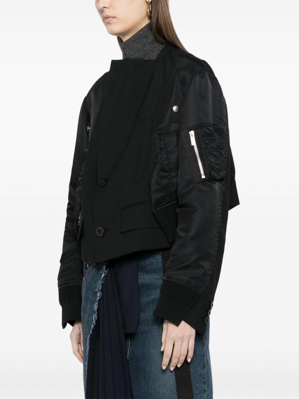The Best Shops Sacai: Casualjacken - Casualjacke - Schwarz