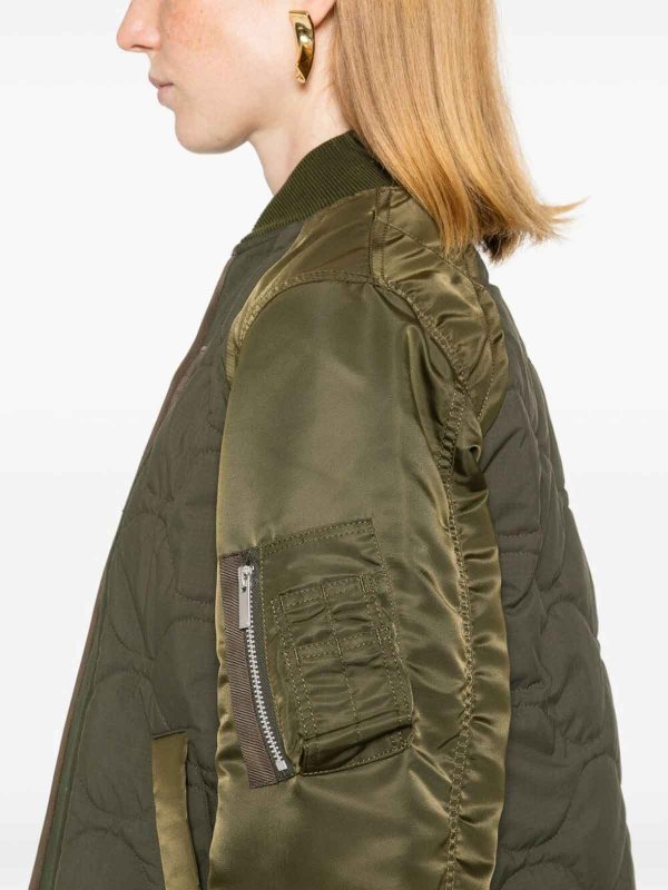 The Best Shops Sacai: カジュアルジャケット - カジュアルジャケット - 緑