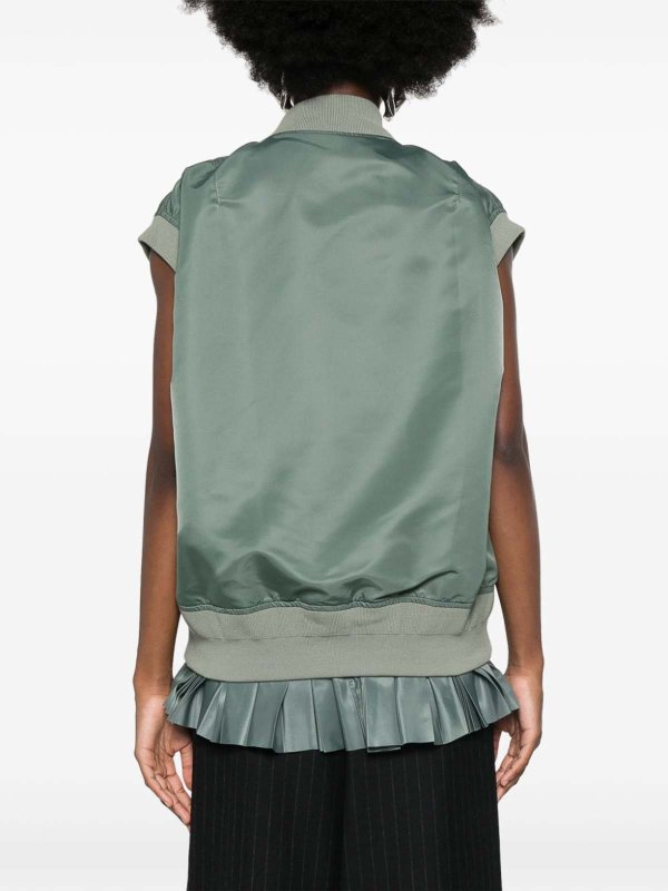 Gilet - Vert shop online: Sacai