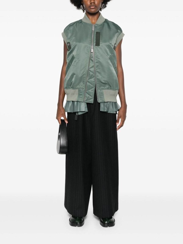 Sacai buy online Gilet - Vert