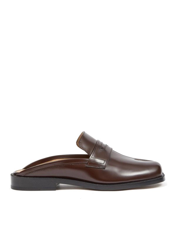 Maison Margiela: Sandales - Sandales - Marron