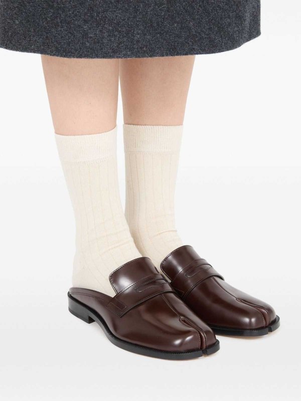 Maison Margiela: Sandales online - Sandales - Marron