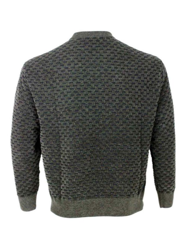 The Best Shops ARMANI EXCHANGE: crew necks - Tech fabric jumper