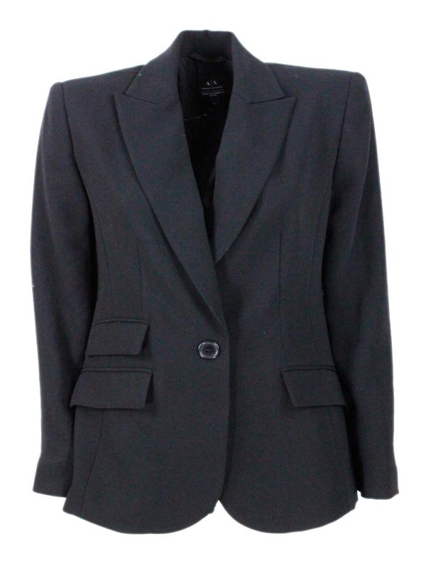 ARMANI EXCHANGE: Casualjacken - Casualjacke - Schwarz