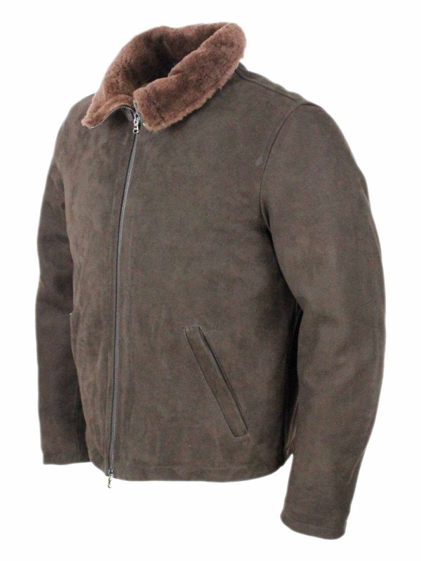 BARBA: カジュアルジャケット online - カジュアルジャケット - ブラウン