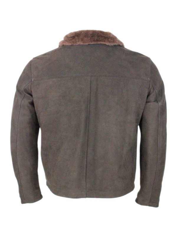 The Best Shops BARBA: カジュアルジャケット - カジュアルジャケット - ブラウン