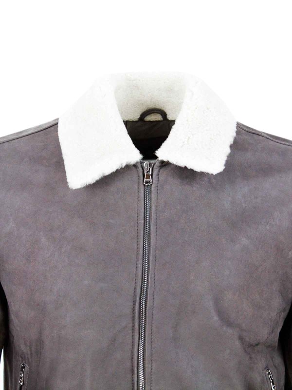 Leather jacket shop online: BARBA