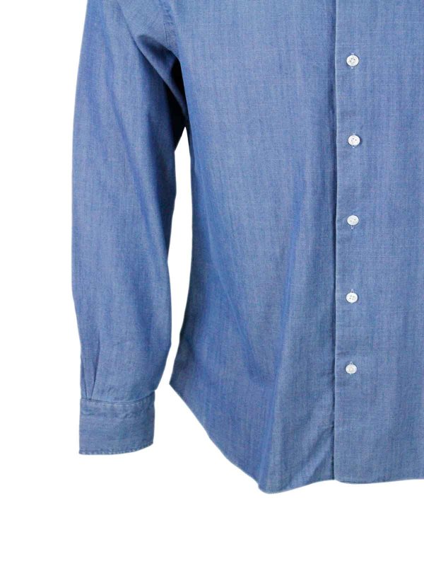 Denim shirt shop online: BARBA