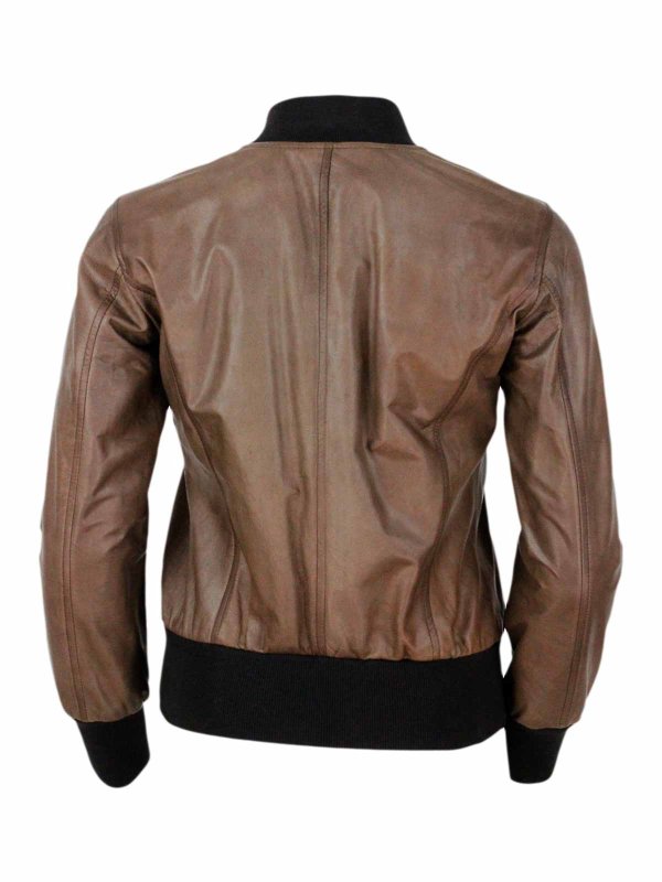 The Best Shops BARBA: casual jackets - Leather jacket