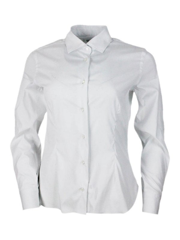 BARBA: シャツ - シャツ - 白