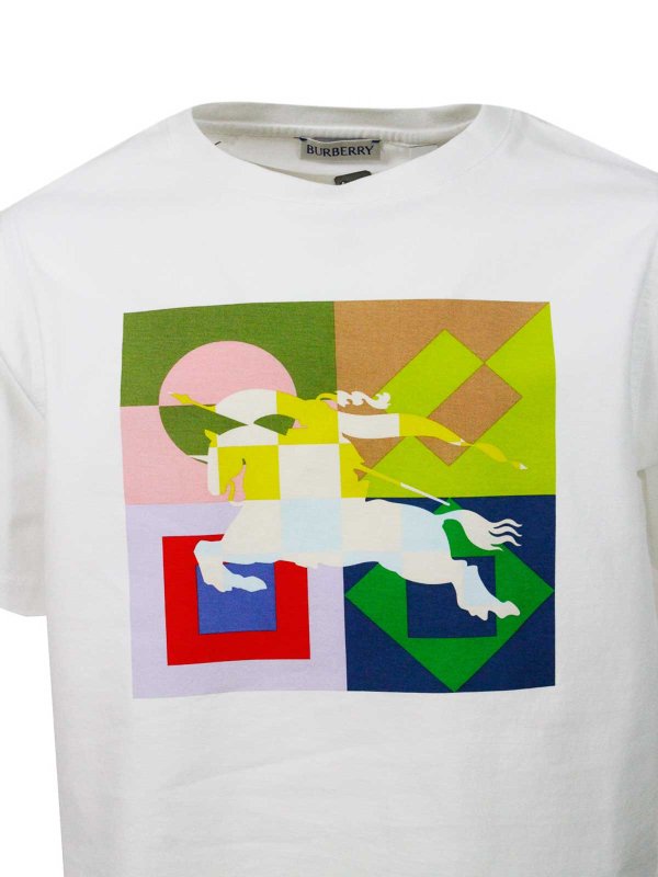 BURBERRY: Tシャツ online - Tシャツ - 白