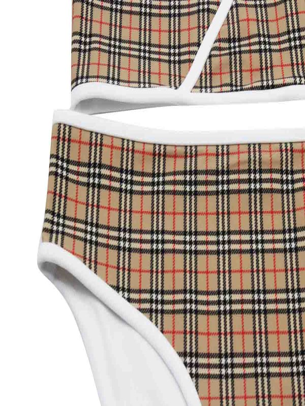 BURBERRY: Badeanzüge online - Badeanzug - Beige