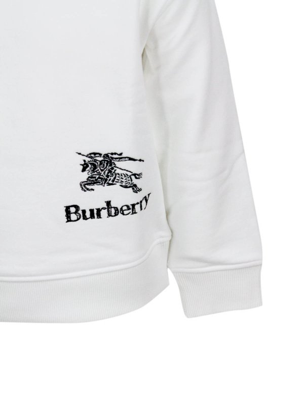 BURBERRY: Sweatshirts & Pulls online - Sweat-Shirts - Blanc