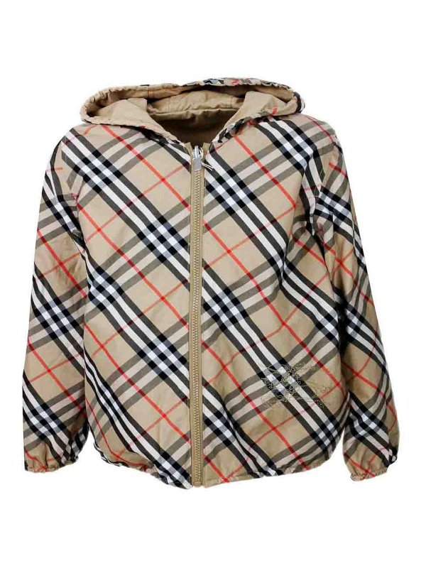 BURBERRY: giacche casual - Giacca in tessuto tecnico