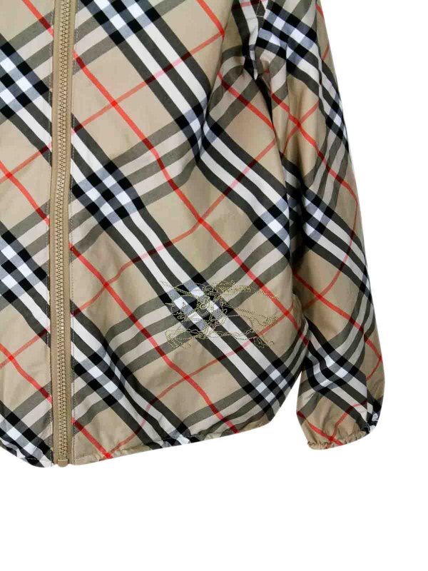 Giacca in tessuto tecnico shop online: BURBERRY