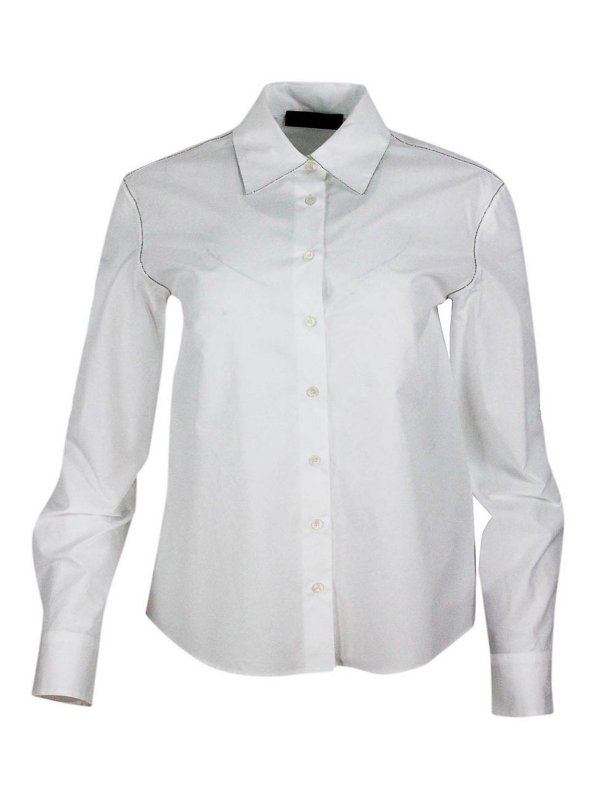 FABIANA FILIPPI: Chemises - Chemise - Blanc