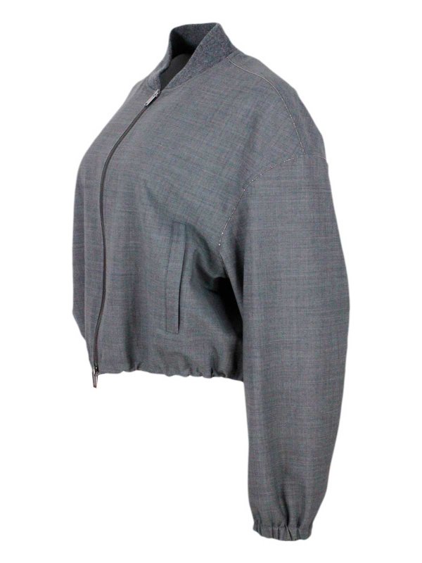 FABIANA FILIPPI: casual jackets online - Wool blend jacket